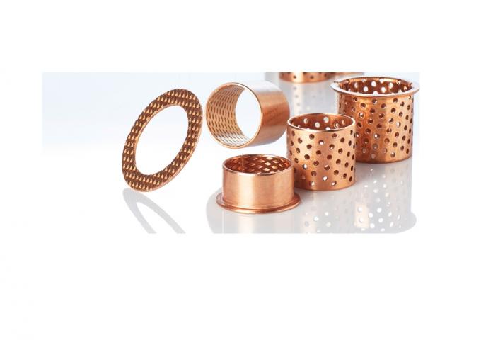 Vòng đeo tay bằng đồng có tuổi thọ cao 5050 ID50 * OD55 * 65 Mặt bích * L50mm