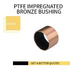 Flanged PTFE Impregnated Precision Bronze Bushings