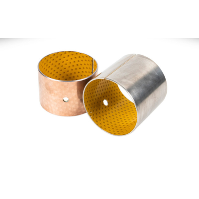 Mua Kim loại Màu vàng Pom Bush Bọc Vòng bi bằng đồng Tự bôi trơn sản xuất trực tuyến