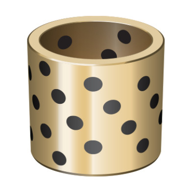 Mua Mặt bích thép Graphite Bushing Tự Lube Mặc tấm Kích thước số liệu Tuổi thọ cao sản xuất trực tuyến