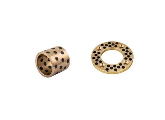 Mua Đúc đồng Bushings Vòng bi bôi trơn rắn Các thành phần thiết bị thủy lực cho xi lanh sản xuất trực tuyến