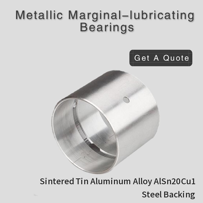 Mua AlSn20Cu1 Bôi trơn biên kim loại Vòng bi CSB-J20 sản xuất trực tuyến
