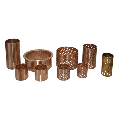 Mua Bushes hình trụ Đồng bằng bạc Vòng tay với lỗ chứa dầu mỡ sản xuất trực tuyến