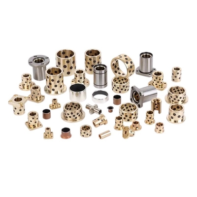 Mua Đồng rắn Graphite cắm Bushings Kích thước lớn, tùy chỉnh, C86300 Đúc đồng hợp kim Đồng Bush Beari sản xuất trực tuyến