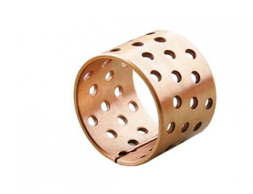 Mua Bọc hình trụ tiêu chuẩn Metric tiêu chuẩn rải rác Bushing Tin đồng CuSn8P Đơn giản mang kim cương hình lỗ sản xuất trực tuyến