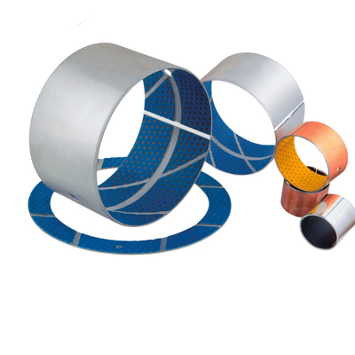 Giá tốt. Vòng bi kim loại-polymer trơn Dầu / mỡ bôi trơn Bushing với màu xanh POM Vòng bi tự bôi trơn tráng trực tuyến
