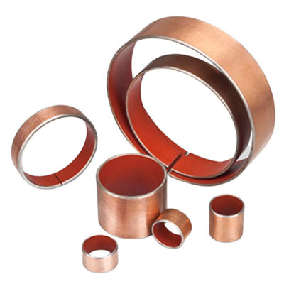 Giá tốt. Thép được hỗ trợ kim loại-polymer có độ ma sát thấp vòng bi phẳng đồng máy giặt đẩy Đỏ trực tuyến