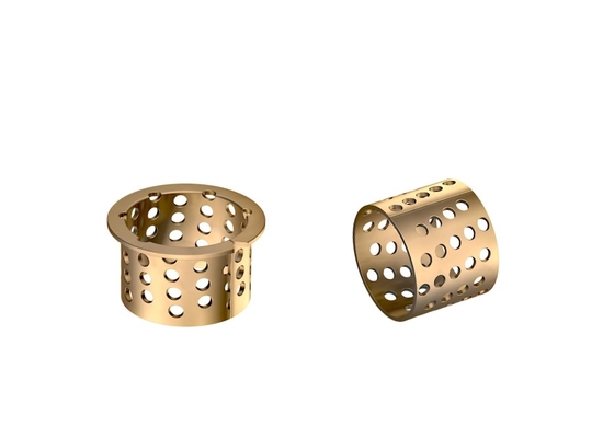 Giá tốt. Tay áo bằng đồng mặt bích Bushing & Vòng bi làm bằng CuSn8 với vết lõm bôi trơn trực tuyến