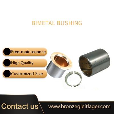 Bimetal Half Bushing Steel Bearing